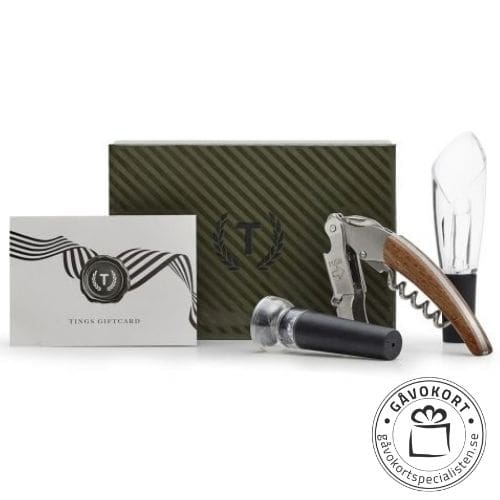 Tings giftcard med vinset