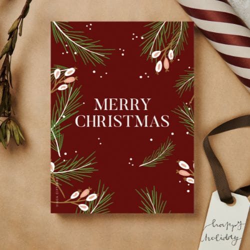 Presentlåda julklapp anställda gåvokort